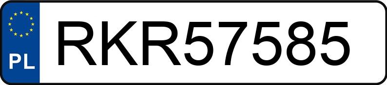 Numer rejestracyjny RKR 57585 posiada DODGE Grand Caravan 3.6 Kat. MR`11 GT Aut. - RKR57585 Numer rejestracyjny RKR 57585 posiada DODGE Grand Caravan 3.6 Kat. MR`11 GT Aut. - RKR57585