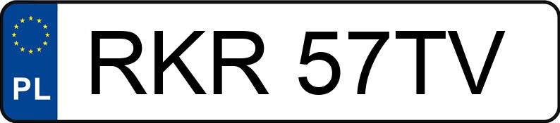 Numer rejestracyjny RKR 57TV posiada NISSAN SUNNY - RKR57TV