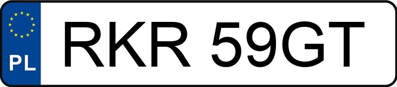 Numer rejestracyjny RKR 59GT posiada VOLKSWAGEN Passat 1.8i Kat. MR`86 GT - RKR59GT Numer rejestracyjny RKR 59GT posiada VOLKSWAGEN Passat 1.8i Kat. MR`86 GT - RKR59GT
