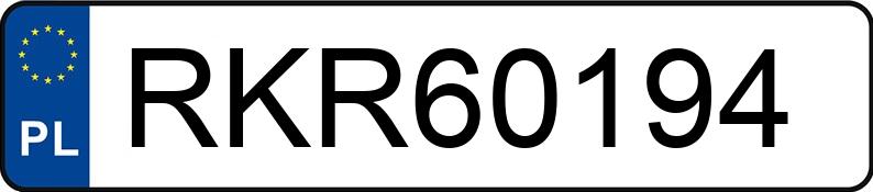 Numer rejestracyjny RKR 60194 posiada CITROEN DS4 - RKR60194