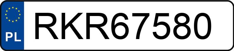 Numer rejestracyjny RKR 67580 posiada VOLKSWAGEN Passat B7 2.0 TDI-CR MR`10 E5 Comfortline BMT 4MOTION - RKR67580