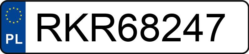 Numer rejestracyjny RKR 68247 posiada FIAT 500 1.2 MR`07 E5 By Diesel - RKR68247