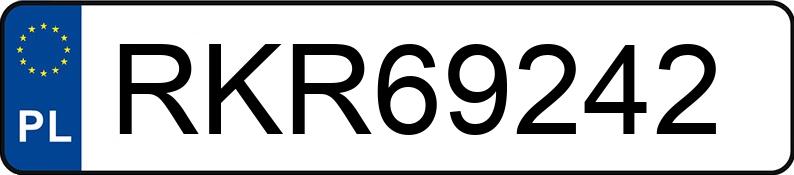 Numer rejestracyjny RKR 69242 posiada HONDA Civic 1.8 MR`12 E5 Comfort - RKR69242