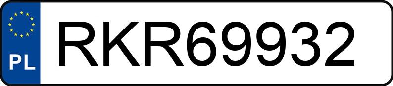 Numer rejestracyjny RKR 69932 posiada AUDI A4 - RKR69932