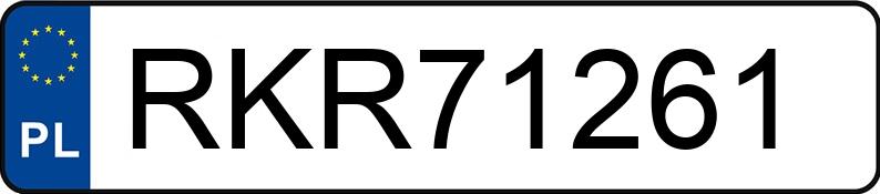Numer rejestracyjny RKR 71261 posiada BMW 530D - RKR71261