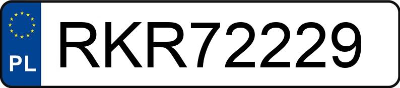 Numer rejestracyjny RKR 72229 posiada FORD FIESTA - RKR72229 Numer rejestracyjny RKR 72229 posiada FORD FIESTA - RKR72229