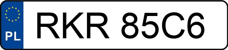 Numer rejestracyjny RKR 85C6 posiada AUDI A4 1.9 TDi Kat. B5 A4 1.9 TDi Kat. B5 - RKR85C6