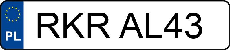 Numer rejestracyjny RKR AL43 posiada URSUS C 330 - RKRAL43 Numer rejestracyjny RKR AL43 posiada URSUS C 330 - RKRAL43