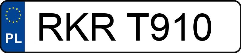 Numer rejestracyjny RKR T910 posiada WLADIMIREC T 25A3 - RKRT910