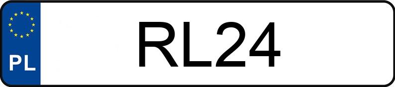 Numer rejestracyjny RL 24 posiada BMW 328I - RL24