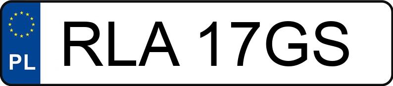 Numer rejestracyjny RLA 17GS posiada FORD Mondeo 2.0 TDi MR`01 E3 Trend - RLA17GS Numer rejestracyjny RLA 17GS posiada FORD Mondeo 2.0 TDi MR`01 E3 Trend - RLA17GS