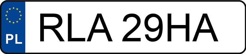 Numer rejestracyjny RLA 29HA posiada VOLKSWAGEN Passat B5 1.9 TDI MR`96 E2 Comfortline - RLA29HA