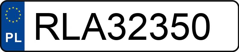 Numer rejestracyjny RLA 32350 posiada VOLKSWAGEN Golf VI 1.6 TDI MR`08 E5 Trendline Optimum - RLA32350