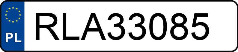 Numer rejestracyjny RLA 33085 posiada BMW 318 I - RLA33085