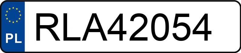 Numer rejestracyjny RLA 42054 posiada OPEL ASTRA - RLA42054 Numer rejestracyjny RLA 42054 posiada OPEL ASTRA - RLA42054