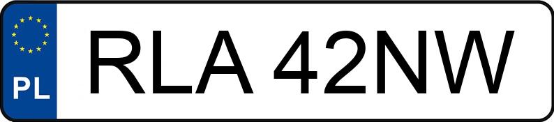 Numer rejestracyjny RLA 42NW posiada HONDA Civic 1.4 MR`01 E3 iS - RLA42NW Numer rejestracyjny RLA 42NW posiada HONDA Civic 1.4 MR`01 E3 iS - RLA42NW