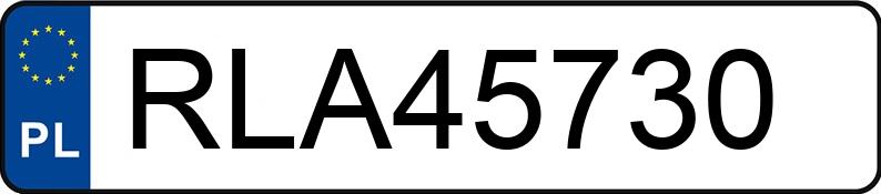 Numer rejestracyjny RLA 45730 posiada SKODA FABIA VAN+ - RLA45730