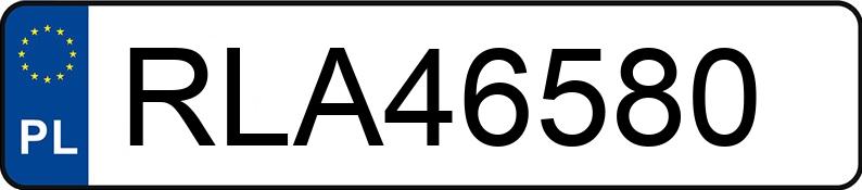 Numer rejestracyjny RLA 46580 posiada IVECO 35-180 Daily MR`16 E6 3.5t 35S18 - RLA46580