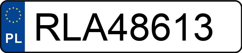 Numer rejestracyjny RLA 48613 posiada RENAULT MEGANE - RLA48613 Numer rejestracyjny RLA 48613 posiada RENAULT MEGANE - RLA48613