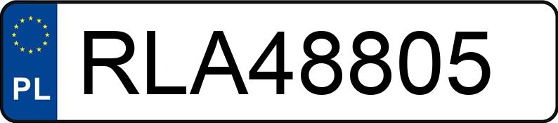 Numer rejestracyjny RLA 48805 posiada OPEL ZAFIRA - RLA48805 Numer rejestracyjny RLA 48805 posiada OPEL ZAFIRA - RLA48805