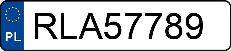 Numer rejestracyjny RLA 57789 posiada BMW 525 - RLA57789