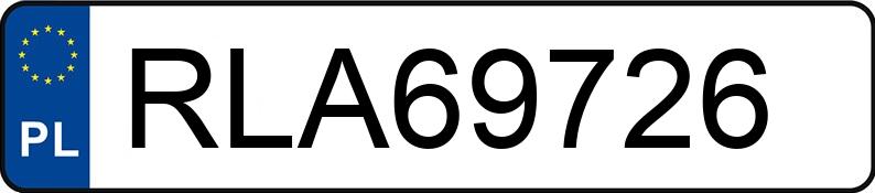 Numer rejestracyjny RLA 69726 posiada BMW 525I - RLA69726