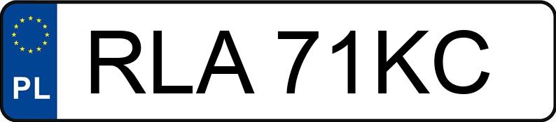 Numer rejestracyjny RLA 71KC posiada AUDI 80 - RLA71KC Numer rejestracyjny RLA 71KC posiada AUDI 80 - RLA71KC