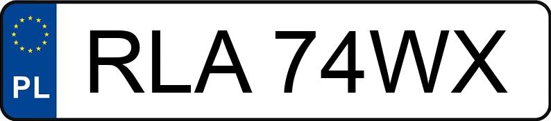 Numer rejestracyjny RLA 74WX posiada OPEL VIVARO - RLA74WX