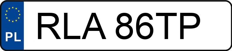 Numer rejestracyjny RLA 86TP posiada URSUS C 330 - RLA86TP