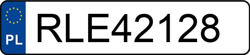 Numer rejestracyjny RLE 42128 posiada BMW 523I - RLE42128