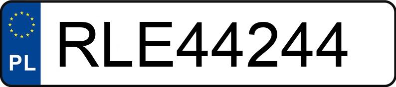 Numer rejestracyjny RLE 44244 posiada VOLKSWAGEN PASSAT - RLE44244 Numer rejestracyjny RLE 44244 posiada VOLKSWAGEN PASSAT - RLE44244