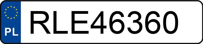 Numer rejestracyjny RLE 46360 posiada AUDI A4 Avant Quattro 3.0 TDi MR`15 E6 B9 Sport Tiptronic - RLE46360