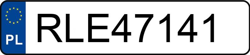 Registreringsnummeret RLE 47141 har BMW 318 Touring Diesel Kat. MR`01 E3 E46 318 Touring Diesel Kat. MR`01 E3 E46 - RLE47141