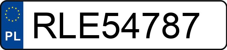 Numer rejestracyjny RLE 54787 posiada SEAT LEON - RLE54787 Numer rejestracyjny RLE 54787 posiada SEAT LEON - RLE54787