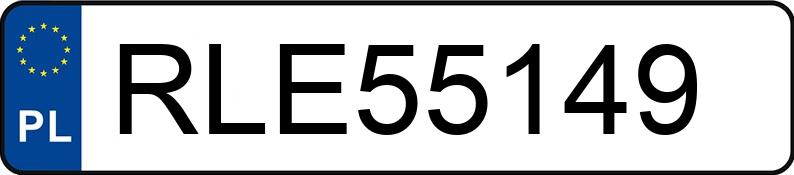 Numer rejestracyjny RLE 55149 posiada RENAULT Espace III 2.0 MR`01 E3 Authentique - RLE55149 Numer rejestracyjny RLE 55149 posiada RENAULT Espace III 2.0 MR`01 E3 Authentique - RLE55149