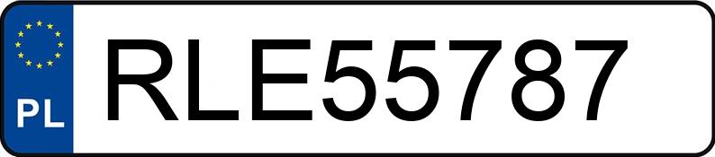 Numer rejestracyjny RLE 55787 posiada MERCEDES-BENZ B 200 CDI - RLE55787