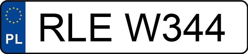 Numer rejestracyjny RLE W344 posiada OPEL Astra 1.4i Kat. MR`95 GLS - RLEW344 Numer rejestracyjny RLE W344 posiada OPEL Astra 1.4i Kat. MR`95 GLS - RLEW344