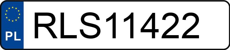 Numer rejestracyjny RLS 11422 posiada RENAULT CLIO - RLS11422
