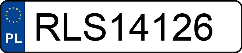 Numer rejestracyjny RLS 14126 posiada BMW 525 Diesel MR`03 E3 E60 525 Diesel MR`03 E3 E60 - RLS14126