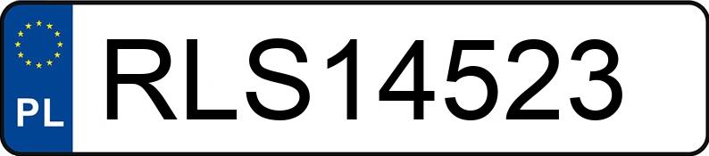 Numer rejestracyjny RLS 14523 posiada SEAT LEON - RLS14523