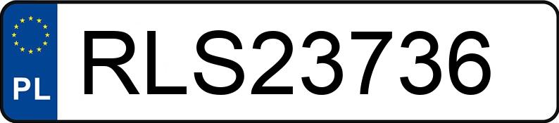 Numer rejestracyjny RLS 23736 posiada BMW 318 - RLS23736