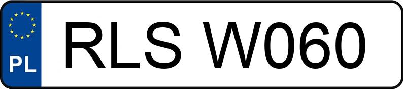 Numer rejestracyjny RLS W060 posiada BMW X5 - RLSW060