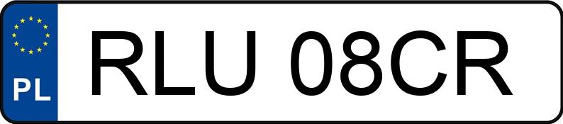 Numer rejestracyjny RLU 08CR posiada VOLKSWAGEN PASSAT KOMBI - RLU08CR Numer rejestracyjny RLU 08CR posiada VOLKSWAGEN PASSAT KOMBI - RLU08CR
