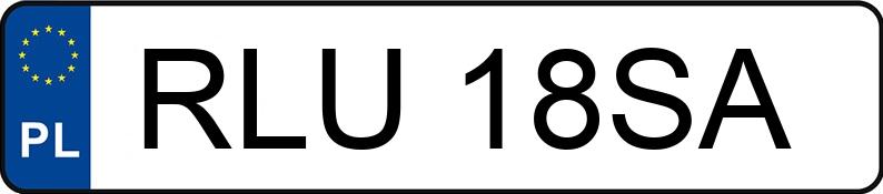 Numer rejestracyjny RLU 18SA posiada VOLVO V50 2.0 D MR`04 E4 V50 2.0 D MR`04 E4 - RLU18SA