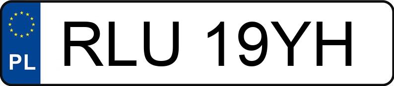 Numer rejestracyjny RLU19YH posiada AUDI A4 1.9 TDi Kat. MR`00 E3 8E Avant