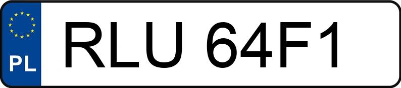 Numer rejestracyjny RLU 64F1 posiada OPEL Astra IV 1.6 MR`10 E6 Sedan Aut. - RLU64F1