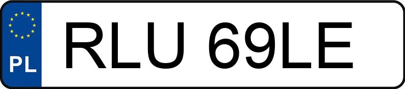 Numer rejestracyjny RLU 69LE posiada VOLKSWAGEN Golf III 1.6i Kat. MR`91 GL - RLU69LE Numer rejestracyjny RLU 69LE posiada VOLKSWAGEN Golf III 1.6i Kat. MR`91 GL - RLU69LE