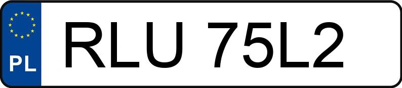 Numer rejestracyjny RLU 75L2 posiada BMW 320 Coupe CD Kat. MR`02 E3 E46 320 Coupe CD Kat. MR`02 E3 E46 - RLU75L2