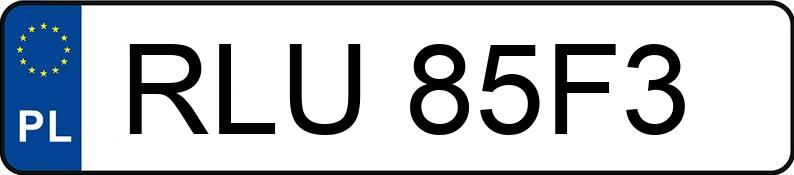 Numer rejestracyjny RLU 85F3 posiada CITROEN C5 - RLU85F3