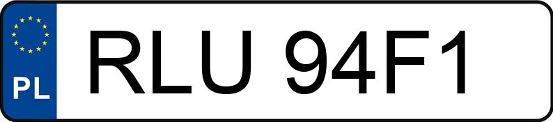 Numer rejestracyjny RLU 94F1 posiada BMW 120 Diesel MR`04 E3 E87 120 Diesel MR`04 E3 E87 - RLU94F1